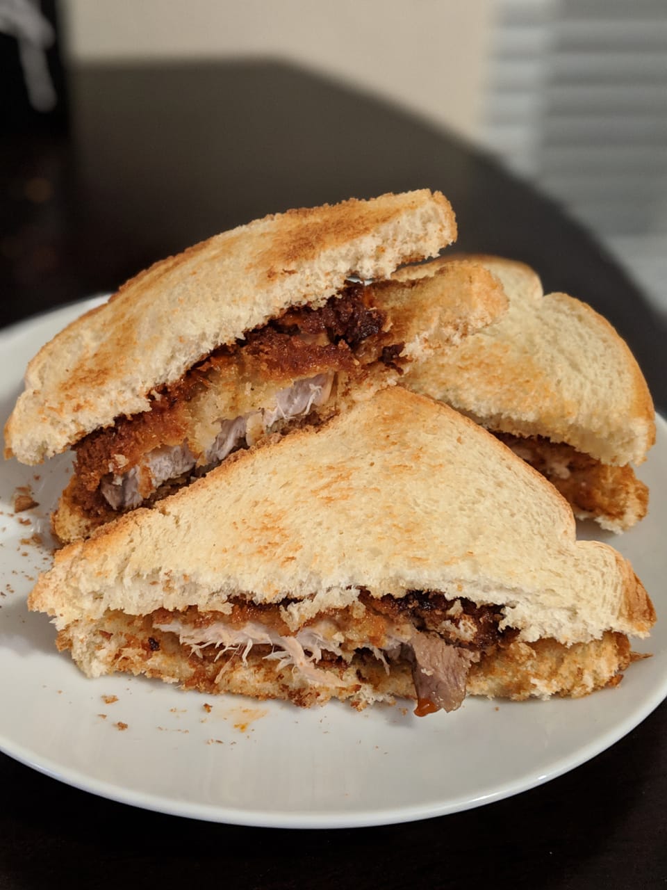 Macau-style Pork Chop Sandwich