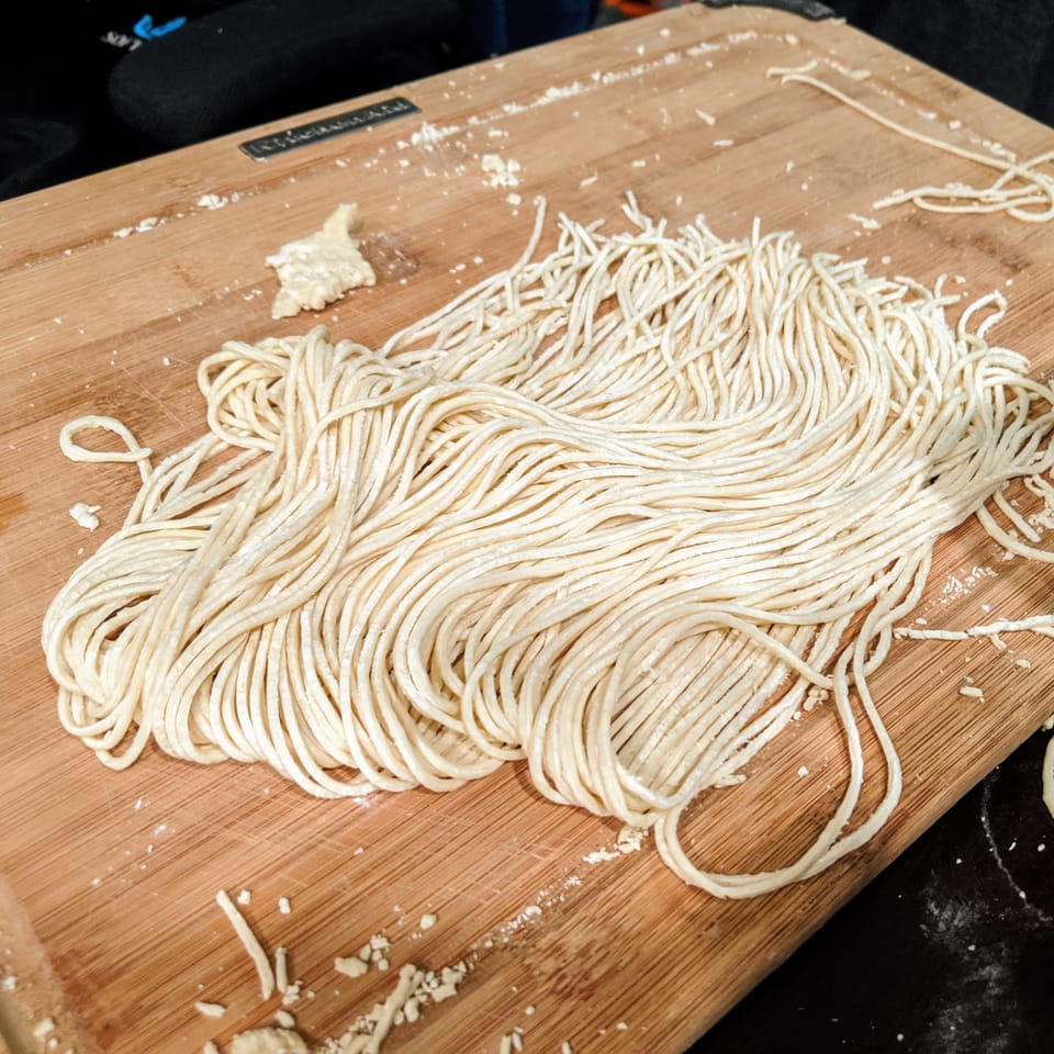 Homemade Ramen Noodles