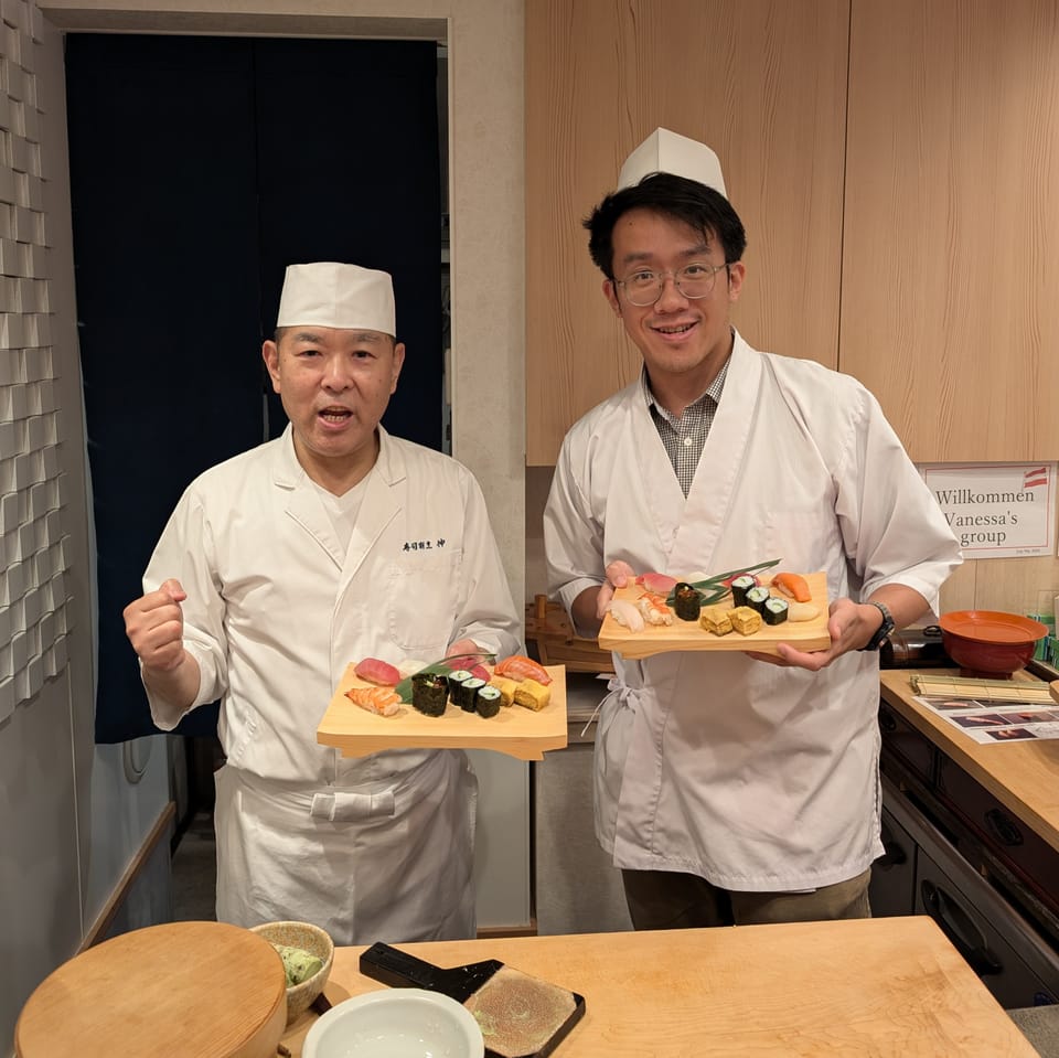 Sushi Making Progression 2024